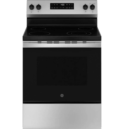 GRF400PVSS GE 30" Free Standing Electric Range with Wifi - Stainless Steel