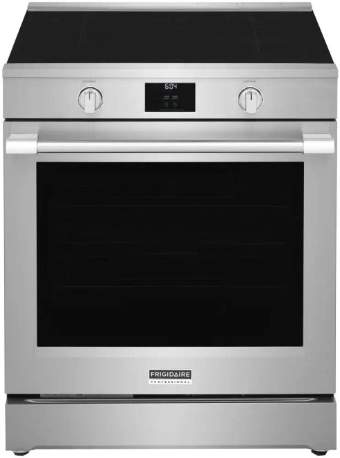 PCFI3080AF Frigidaire 30" Professional Induction Range with 5 Cooking Elements and Airfry - Stainless Steel