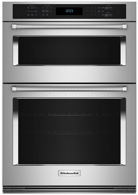KOEC530PPS KitchenAid 30" Combination Microwave Wall Oven with Air Fry Mode - PrintShield Stainless Steel
