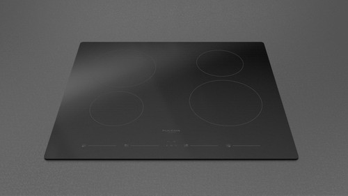 F4IT24B2 Fulgor Milano 24" 400 Series Induction Cooktop, Black Glass - Glossy Black