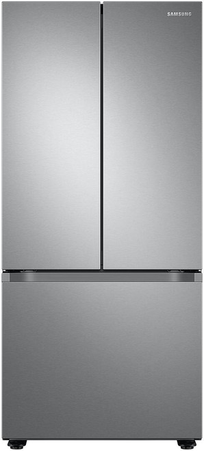 RF22A4121SR Samsung 30" Smart 22 cu ft French Door Refrigerator - Fingerprint Resistant Stainless Steel