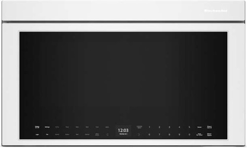 KMMF530PWH KitchenAid 30" 1.1 cu. Ft. ADA Compliant Multifunction Over-the-Range Microwave with 400 CFM Blower and Air Fry - White