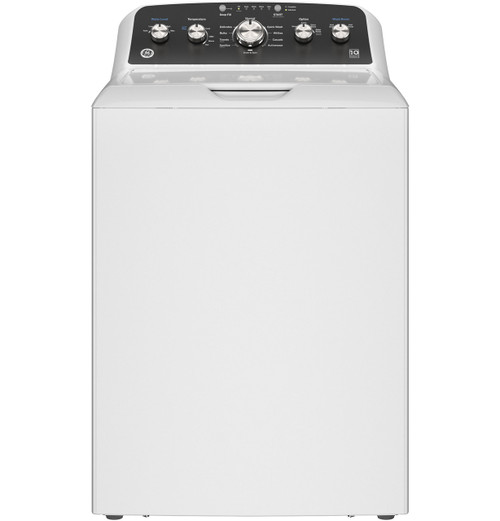 GTW480ASWWB GE 4.6 cu ft Capacity Top Load Washer with Stainless Steel Basket and Wash Boost - White