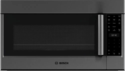 HMV8045U Bosch 30" Over the Range Microwave - 800 Series - Black Stainless Steel