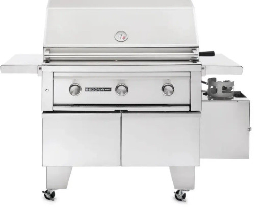 L601ADALP Lynx 36" Freestanding Grill with 1 ProSear and 2 Stainless Steel Tube Burners - Liqud Propane - Stainless Steel