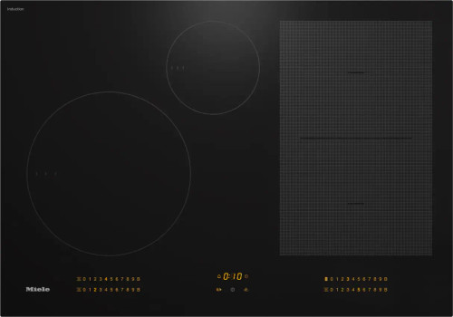 KM7735FL Miele 30" Induction Cooktop with 4 Cooking Zones - Black