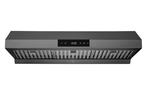 UC-PS18BSS-36 Hauslane 36" Under Cabinet Versa Vent Range Hood with Stainless Steel Filters - 860 CFM - Black Stainless Steel