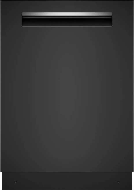 SHP65DM6N Bosch 500 Series 24" Smart Dishwasher with Pocket Handle and 3rd Rack - 44 dBA - Black