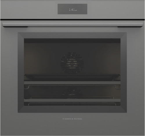 Fisher & Paykel OB30SMPUG3 30" Series 9 Minimal Single Wall Oven with Self Cleaning - Gray