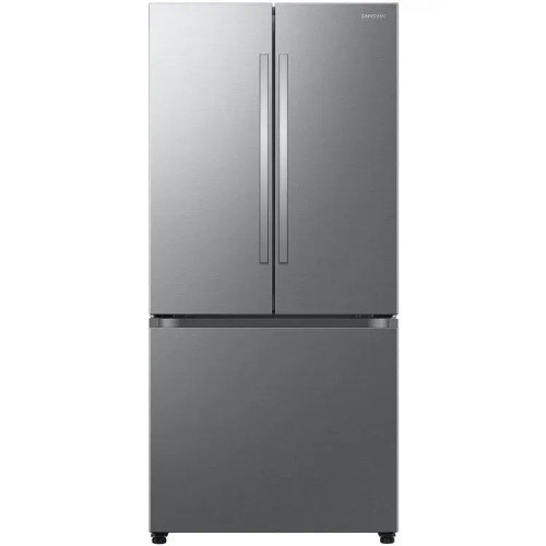 Samsung RF25C5A01SRAA 33" Bespoke AI 3-Door French Door Refrigerator 25 cu. ft.  - Fingerprint Resistant Stainless