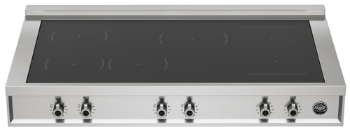 Bertazonni PRO48RT6IXT 48" Induction Rangetop with 6 Heating Zones - Stainless Steel
