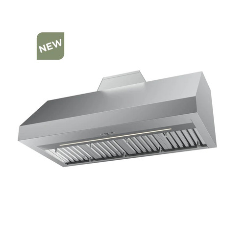 Faber SOPR48SS1200 48" Solano Pro 18 Wall Mount Range Hood - 1200 CFM - Stainless Steel