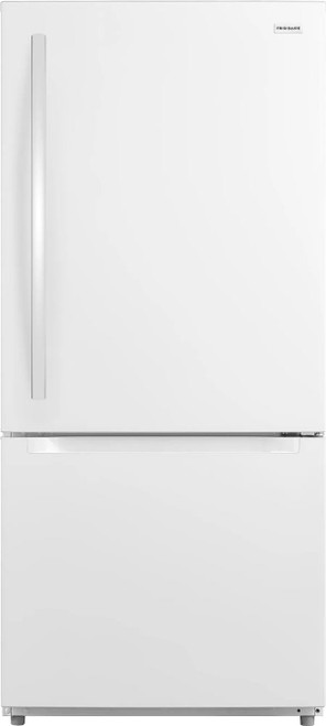 Frigidaire FRBE1925AW 30" Standard Depth Bottom Freezer Refrigerator 19 Cu. Ft.  - White