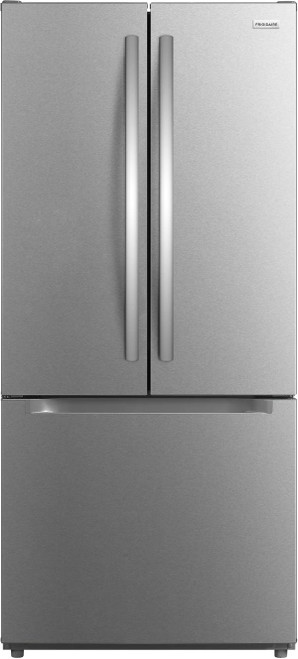 Frigidaire FRFN1801AF 30" Standard Depth French Door Refrigerator 19 Cu. Ft.  - Fingerprint Resistant Stainless Steel