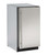 2218RS-00B U-Line 2000 Series 18" Solid Door Refrigerator - Reversible Hinge - Stainless Steel