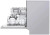 ADFD5448AT LG 24" Front Control Dishwasher with Pocket Handle and QuadWash ADA Compliant - 48 dBA - Stainless Steel