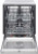 ADFD5448AT LG 24" WiFi Enabled Front Control Dishwasher with Pocket Handle and QuadWash ADA Compliant - 48 dBa - Stainless Steel