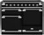 AEL481INBLK AGA 48" Elise Induction Range - Gloss Black