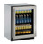 3024RGLS-00B U-Line Modular 3000 Series 24" Glass Door Refrigerator - Reversible Hinge - Stainless Steel Frame