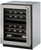 3024ZWCS-15B U-Line 3000 Modular Series 24" Wine Captain with Independently Controlled Dual Zones - Left Hand Hinge with Lock - Stainless Steel