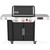 37610001 Weber GENESIS Smart EX-335 Gas Grill with Side Burner and Grill Locker - Natural Gas - Black