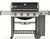 67011001 Weber Genesis II Series E-410 Outdoor Grill with Inifinity Ignition and Grease Management System - Natural Gas - Black