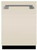 AELTTDWIVY AGA 24" Elise Fully Integrated Tall Tub Dishwasher with Smartsoil Sensor and Wave-Touch Controls - Ivory