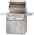 Alfresco ALXE30SZCLP 30" Two-Burner Grill with Infrared Rotisserie SearZone & Standard Cart - LP Gas - Stainless Steel