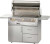 ALXE42CDLNG Alfresco 42" 3-Burner Grill with Rotisserie System & Deluxe Cart - Natural Gas - Stainless Steel