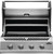 BI32PSS Napoleon Built-in 32" Grill Head - Liquid Propane - Stainless Steel