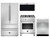 Package BRT1 - Bertazzoni Appliance Package - 4 Piece Package with 30" Dual Fuel Range - Stainless Steel
