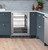 Cafe CCP06BP2PS1 24" Beverage Center with Wifi and LED Lightwall - Stainless Steel with Brushed Stainless Steel Handle