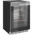 CCR06BM2PS5 Cafe Beverage Center with Wifi and LED Lightwall - Platinum Glass