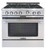 CGSR366N Capital Grand Chef 36" Gas Range with 6 Open Burners - Natural Gas - Stainless Steel