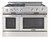 CGSR484GGN Capital Grand Chef 48" Gas Range with 4 Open Burners and 24" Griddle - Natural Gas - Stainless Steel