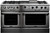 CGSR604BG2N Capital Culinarian Series 60" Self-Clean Gas Range with 6 Open Burners and 12" Griddle and 12" Grill - Natural Gas - Stainless Steel