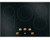 CEP70303MS2 Cafe 30" Smoothtop Electric Cooktop with 5 Radiant Cooking Elements and LED Backlit Knobs - Black with Brushed Bronze Knobs