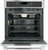 CK7000SHSS Cafe 27" Built-In Single Convection Wall Oven with True European Convection - Stainless Steel