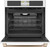 CTS90DP4NW2 Cafe 30" Professional Series Smart Built In Convection Single Wall Oven - Matte White with Brushed Bronze Handle