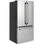 CWE19SP2NS1 Cafe 33" Counter Depth French Door Refrigerator with Internal Water Dispenser - Stainless Steel with Brushed Stainless Steel Handles