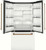 CWE19SP4NW2 Cafe 33" Counter Depth French Door Refrigerator with Internal Water Dispenser - Matte White with Bronze Brushed Handles