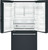 CWE23SP3MD1 Cafe Series 36" Counter Depth French Door Refrigerator - Matte Black with Brushed Stainless Handles