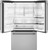 CYE22UP2MS1 Cafe 36" Counter Depth French Door Refrigerator with Keurig K-Cup Brewing System - Stainless Steel with Brushed Stainless Steel Handles