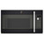 CVM9179ELDS GE 30" Cafe Series 1.7 cu. ft. Convection Over-the-Range Microwave Oven with Steam Cook Button and LED Cooktop Lighting - Black Slate