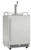 DKC055D1SSPRO Danby 24" Silhouette Built-In Outdoor Keg Cooler with Discrete CO2 Storage and Four Caster - Stainless Steel