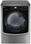 DLEX5000V LG 7.4 cu.ft. Ultra Large Capacity TurboSteam Dryer w/ On-Door Control Panel - Graphite Steel