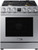 DOP30T840GS Dacor 30" Transitional Series Smart Freestanding Natural Gas Range with 4 Sealed Burners and WiFi Connecitivity - Silver Stainless Steel