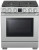 DOP30T940DS Dacor 30" Transitional Series Smart Freestanding Duel Fuel Range with 4 Sealed Burners and WiFi Connecitivity - Silver Stainless Steel