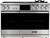 DOP48C86DLS Dacor 48" Contemporary Series Freestanding Dual Fuel Range with Real Steam Technology - Silver Stainless Steel