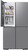 DRF36C500SR Dacor 36" Counter Depth French Door Freestanding Refrigerator - Silver Stainless Steel